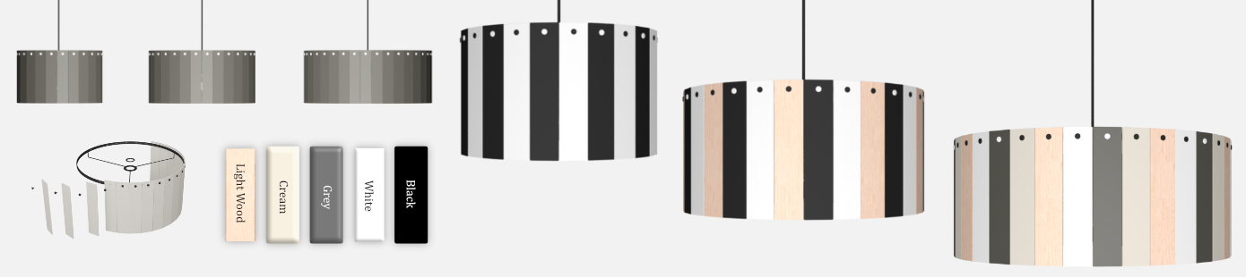 Contour Woodslat shades