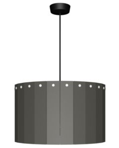 11102 Cambridge 400mm Woodslat shade in grey