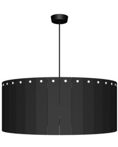 11200 Durham 600mm Woodslat shade in black