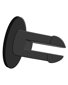 11092 5mm Black Rivet for Wood slat shade