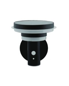 7751 Windermere Solar PIR Wall Light in Black