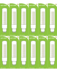 8600 L1/GU10 Tube Lamp LED 3.5w Clear Glass (2896 and 2317 replacement) *12 Pack Bundle*