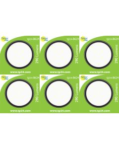 8624 3.5W G40 SMD LED Round Frosted *6 Pack Bundle*