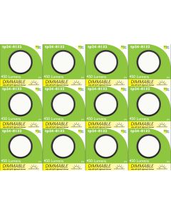 8136 G40 SMD 5W Round Frosted Dimmable 4000K (daylight) *12 Pack Bundle*