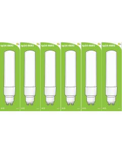 8602 Tube Lamp LED L1/GU10 3.5w Frosted (2898 & 2317 Replacement) *6 Pack Bundle*