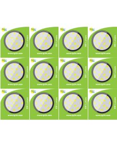 8620 3.5W G40 SMD LED Clear Round Lamp (5410/5412 Replacement) *12 Pack Bundle*