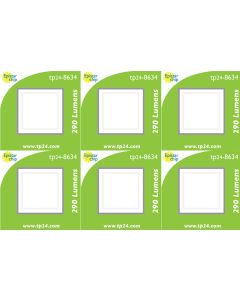 8634 3.5W G40 SMD LED FROSTED SQUARE LAMP *6 Pack Bundle*