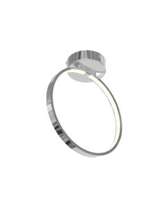 10171 Hudson Single Round Flush with Small circle Lamp