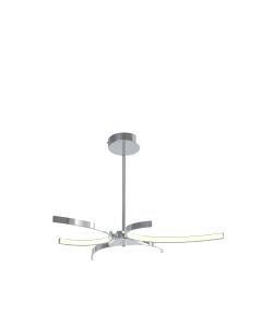 10123 Boulevard 3 Arm Pendant Asymmetric Arms