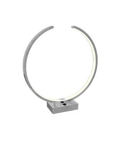 10070 Lexington Table Lamp with open circle lamps
