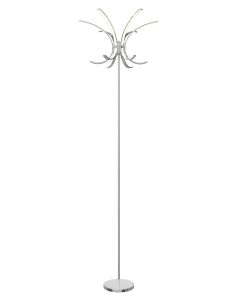 10129 Boulevard 6 Arm Floor Lamp with Asymmetric C arms