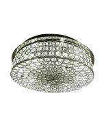 6104-G9 Hendon Crystal Round Flush Fitting