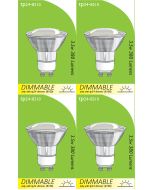 8210 GU10/L1 LED Spot Dimmable *4 Pack Bundle*