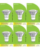 8210 GU10/L1 LED Spot Dimmable *6 Pack Bundle*