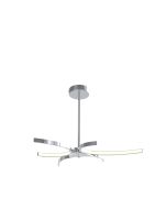 10123 Boulevard 3 Arm Pendant Asymmetric Arms
