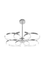 10067 Lexington 2x3 Arm Pendant with open circle lamps
