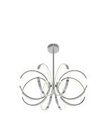 10068 Lexington 8 Arm Pendant with open circle