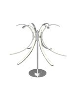 10120 Boulevard 6 Arm Table Lamp with Asymmetric Arm