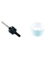100004 Bimetal & Mandrill Hole cutter Bundle For Downlights