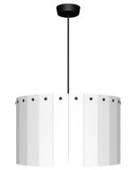 11101 Cambridge 400mm Woodslat shade in white