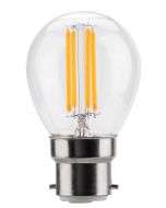 3784 LED 4W Clear Small Filament BC/B22 Cap