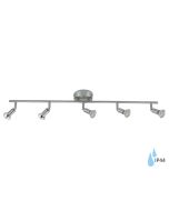 Texas 5 Spot Bar in Satin Silver