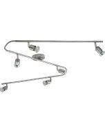 Tennessee 6 Spot Bar in Satin Silver