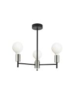 Trueman 3 arm pendant in Black