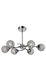 1 rod fitted - ideal for low ceilings