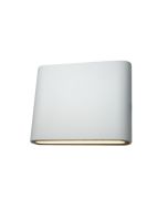 7700 IP54 White Oval LED Wall Wash - Built in LED