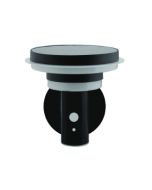 7751 Windermere Solar PIR Wall Light in Black