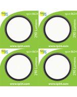 8624 3.5W G40 SMD LED Round Frosted *4 Pack Bundle*