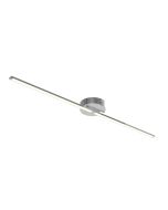 11341 Ridgewood Single Round Flush plate with Long Straight Mid Lamp