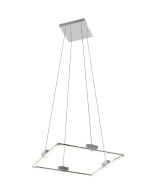 10294 Broadway 4 Square Plate Suspension with Short Straight Bulbs