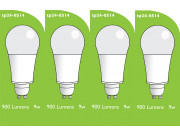 8514 LED 9W Frosted GLS L1/GU10 Cap (2315 Replacement) *4 Pack Bundle*