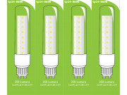 8600 L1/GU10 Tube Lamp LED 3.5w Clear Glass (2896 and 2317 replacement) * 4 Pack Bundle*