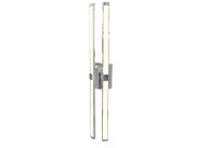 10292 Broadway 2 Arm Wall Light with Straight Short Arms