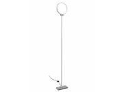 10169 Hudson Uplighter Floor Lamp with Small Circle Lamp