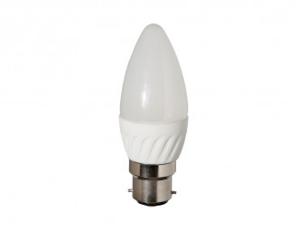 3751 LED 4W Frosted Candle BC/B22 Cap