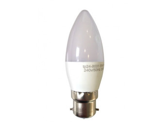 8031 5w B22/BC LED Frosted Candle