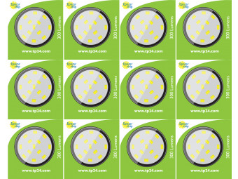 8620 3.5W G40 SMD LED Clear Round Lamp (5410/5412 Replacement) *12 Pack Bundle*