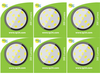 8620 3.5W G40 SMD LED Clear Round Lamp (5410/5412 Replacement) *6 Pack Bundle*