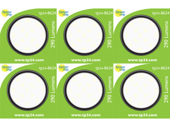 8624 3.5W G40 SMD LED Round Frosted *6 Pack Bundle*