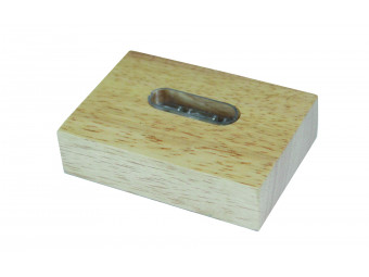 G30 Rectangular table base in Natural wood