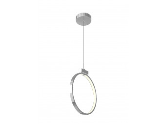 10161 Hudson Single Suspension Pendant with Small Circle Lamp