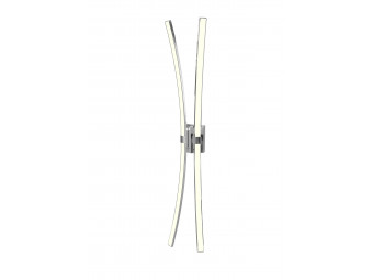 10252 Parkside 2 Arm Wall Light with Arc lamps