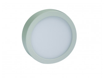 9420 Brooklyn Edge Lit Round White Built in LED 6W Small