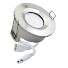 5742 G40 IP65 Downlight Chrome Inc 8132 5W Dimmable Lamp 