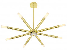 Metropolitan 8 Arm Grand Pendant in Polished Brass/Gold