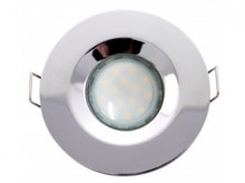 5732 G40 IP65 Downlight Chrome Inc 8624 Frosted Lamps *4 Pack Bundle*